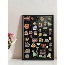 두꺼비집가리개 마그네틱 커버 자석 분전함 꾸미기 배전함 내추럴우드 표준 20x40cm, 칠판 액세서리 세트