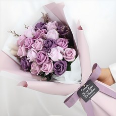 비누꽃 S5 바네사 20송이, 바이올렛, 1개