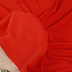 폴리에스테르 100% 저지원단 빨강색 무지 매끄러운 신축성 좋은 의류천 리뷰만족 국내생산, 1개