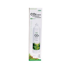 ISTA CO2 高壓鋁瓶 0.5L/1L/2L/3L 水草 CO2 鋼瓶, 1個, 上開式送風管止逆計泡細化器,1L
