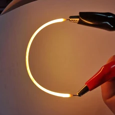 호환 LED 필라멘트 에디슨 전구 램프 부품 다이오드 DIY 장식 DC3V 38mm 60mm 95mm 125mm 130mm 300mm
