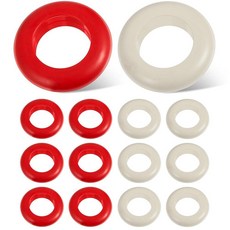 Frienda 범퍼 당구대 교체용 고무 링 범퍼 당구대용 오래된 하드 범퍼 리뉴 (라지 레드 7개 화이트 7개), Frienda 범퍼 당구대 교체용 고무 링, 범퍼 당구