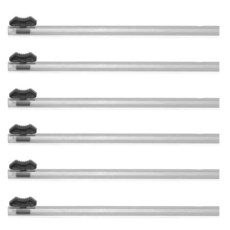 480mm 슬라이드 커터 - 자체 접착 양방향 슬라이딩 커터 6개 47cm(18.5인치) 너비의 플라스틱 랩 알루미늄 호일 종이 바베큐 종이 베이킹 페이퍼 등에 적합 (, 18.5 inch_2-480 슬라이드 커터 - 6개