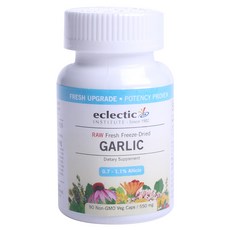 eclectic INSTITUTE 凍乾大蒜素食膠囊, 1個, 90入