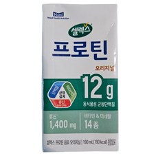 셀렉스 매일 마시는 프로틴, 190ml, 4개