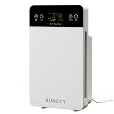 RUNCTY 공기청정기 가정용 초미세먼지 실내흡연 냄새제거 저소음 공기청정기 음이온, 화이트, JH-01 화이트, JH-01