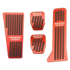 자동차 풋 페달 커버 연료브레이크, 2. RHD MT 4pcs, 기본