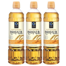청정원 현미식초, 500ml, 9개