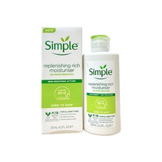Simple 潤澤修護乳液 滋潤款, 1個, 125ml