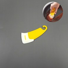 실리콘 스크래퍼 알뜰 주걱 조리 도구 베이킹 캠핑 철판 핸디 헤라 주방 조리실 반죽 설거지 그릇 후라이팬, 1개, 단품