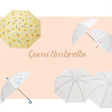 1+1 이쁜 초등학생 캐릭터 튼튼한 가벼운 장우산 양우산 고급 학생용 필수품 큰, 1개, 데이지 우산 (2P랜덤)