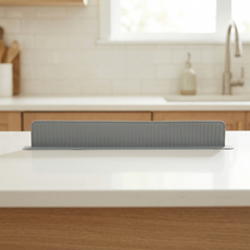 꿈꾸는 리빙 국산 싱크대 물막이 스트레이트 7cm 튐 방지 가드 설거지 워터가드, 그레이, 1개