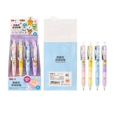 寶可夢 自動鉛筆 YZ300012 防斷芯設計, 1個, YZ300012寶可夢自動鉛筆-顏色隨機