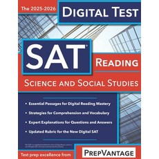 (英文圖書)Digital SAT Reading: Science and Social Studies 平裝版, Independently Published, 英文