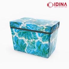 이디나 스티로폼 아이스박스 업소용 보냉 박스, 52L, 야자수