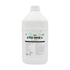 보라미 소독용 에탄올 83% 4리터 4L / 의약외품 병원용 알코올 알코올, 1개