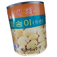 대화 특편 양송이 캔 2.8kg 통조림버섯, 1개