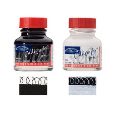 윈저앤뉴튼 캘리그라피 잉크 30ml, 1개, 702 White