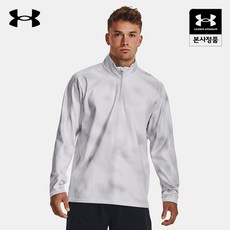 [정상가 139 000원] UA 메리디안 프린트 남성 반집업_1380984-100