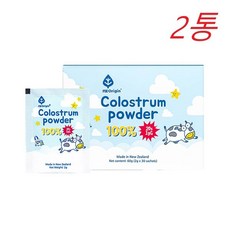 초유 파우더 단백질 뉴질랜드 콜로스트럼 면역글로불린 lgG 2gX30포X2통