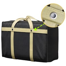 영바이브 이불가방 특대형 이사가방 150L, 1개, 블랙