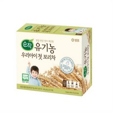 순작 유기농 우리아이 첫 보리차, 20개입, 4개