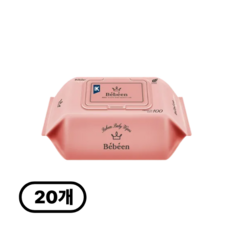 베베앙 시그니처 물티슈 캡형 100매 20팩, 50g, 20개