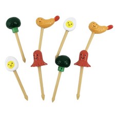 TORUNE 便當叉組 炸蝦花椰菜水煮蛋章魚香腸造型, 1個