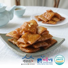 정선사위 수제 명인 장인약과 옛날 못난이 꿀조청약과, 220g, 1개