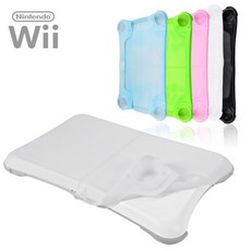 닌텐도 위 Wii FIT 밸런스보드 발판 고무 젤리 실리콘 케이스 커버, 블루, 1개