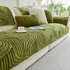 아노리빙 먼지없는 극세사 겨울 소파패드 미끄럼방지 논슬립