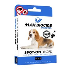 NBP 西班牙 然香茅驅蟲滴劑 (適用貓/狗), 1套, 成年, 5顆