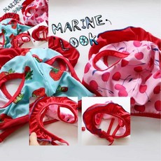 삼땨 아동수영모 어린이비치수모 귀여운프린트수모 강아지수모 강아지수영모자 강아지수영모, 핑크-M