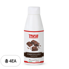 토스키 초콜릿맛 소스, 200g, 4개