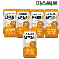 (대영) 파스퇴르 단백질 플러스 곡물맛 프로틴음료, 195ml, 4개