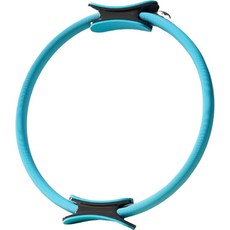 瑜珈普拉提阻力圈 塑型美腰瘦腿提臀神器 老人夾腿阻力圈 大腿部健身, 升級加粗款藍色, 1個