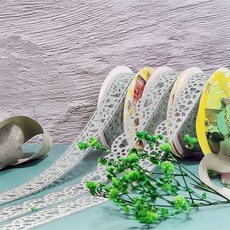 장식 롤 테이프 그린 데코 인테리어소품 레이스 포인트 드로잉 문구