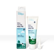 니즈플리 바르는 강아지구강청결제 바르는강아지치약 고양이양치 강아지젤치약 반려동물치약, 70g