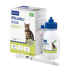 法國維克 Virbac Feluro 樂泌優 貓用泌尿道保健品 預防尿路結石 維持膀胱健康, 1個, 60ml, 泌尿系統 + 壓力