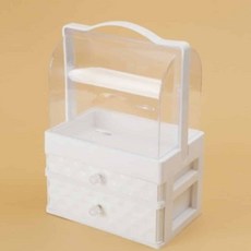 보관함 뷰티 화장대트레이 박스 2단 스킨 정리함 수납 화장품 89241EA 1(pc), 색상, 1개