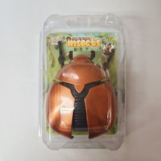 發條甲蟲 上鍊昆蟲 安全環保材質 發條玩具 學生獎勵/禮物 交換禮物 仿真昆蟲 學爬學步玩具, 1個, 發條金龜子(橙)