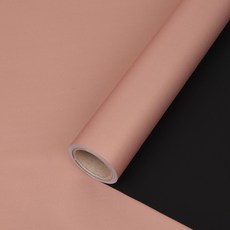 꽃포장지 비닐꽃다발포장지 무광 플로드2 플로드지2 15YD, 67.[양면]감색/검정색, 1개