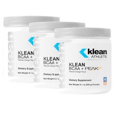 클린애슬리트 BCAA + PEAK ATP 아미노산 파우더 오렌지맛 Klean ATHLETE, 3개