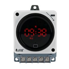 SJE-R16-3W 전선형 디지털 3로 타이머 쉬운 작동법, 1개