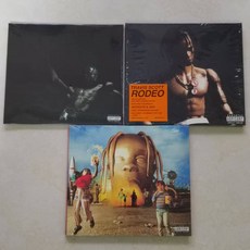 Travis Scott 三張CD專輯打包 (Rodeo Astroworld Utopia) 全新未拆封, 如圖所示