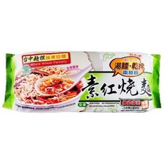 承昌食品 素紅燒麵 400公克/包(4片裝) 全麥麵條 非油炸, 400g, 1個