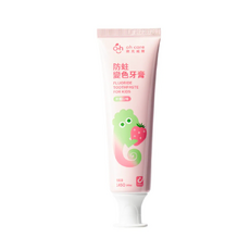 小媽咪團購趣 oh care歐克威爾 兒童含氟/無氟/變色牙膏 寶貝口腔清潔護理 口腔護理 兒童牙膏 多款, 70g, 1個, 含氟【變色】牙膏-草莓