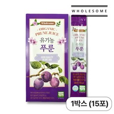 라니핏 홀썸 유기농 NFC 착즙 100% 푸룬즙, 1개, 300ml