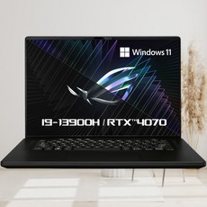 에이수스 ROG 제피러스 M16 코어i9 인텔 13세대 지포스 RTX 4070, Off Black Anime Matrix version, 3TB, 32GB, WIN11 Home, GU604VI-N4077W