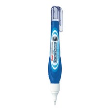 펜텔 익스프레스 수정액 7ml 화이트펜 수정액 펜형 펜탈수정액 ZLE52-W, 1개